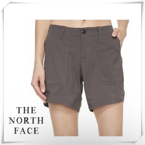 THE North Face Aphrodite Ridge Outdoor Shorts Shorts in Graphite Gray Size 6 - Picture 1 of 11